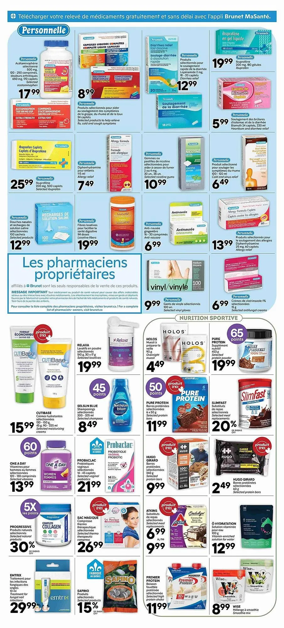 Brunet flyer from March 27 to April 10 2025 - flyer page 4