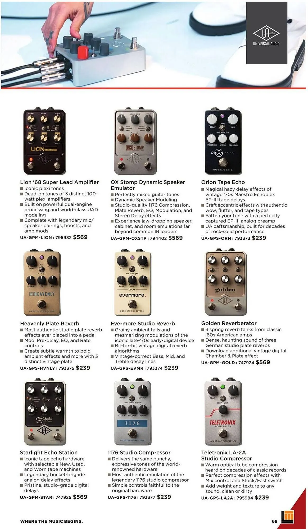 Long & McQuade flyer from October 9 to October 31 2025 - flyer page 69