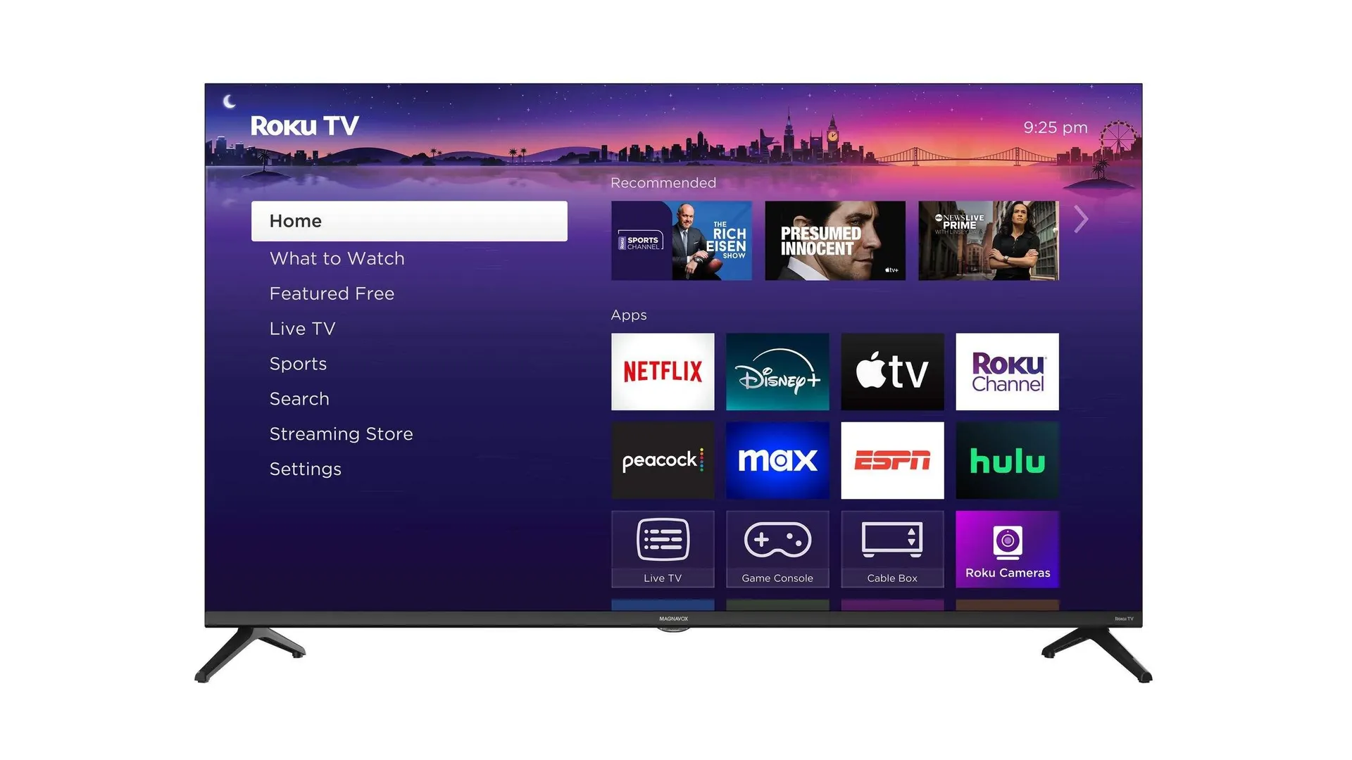Magnavox 1080p 43 Inch LED TV, 43-in