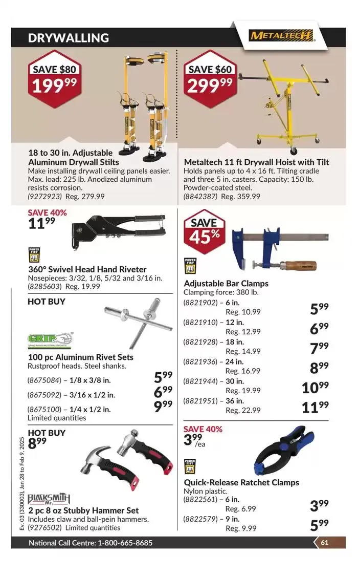 Discounts and promotions from January 28 to February 9 2025 - flyer page 66