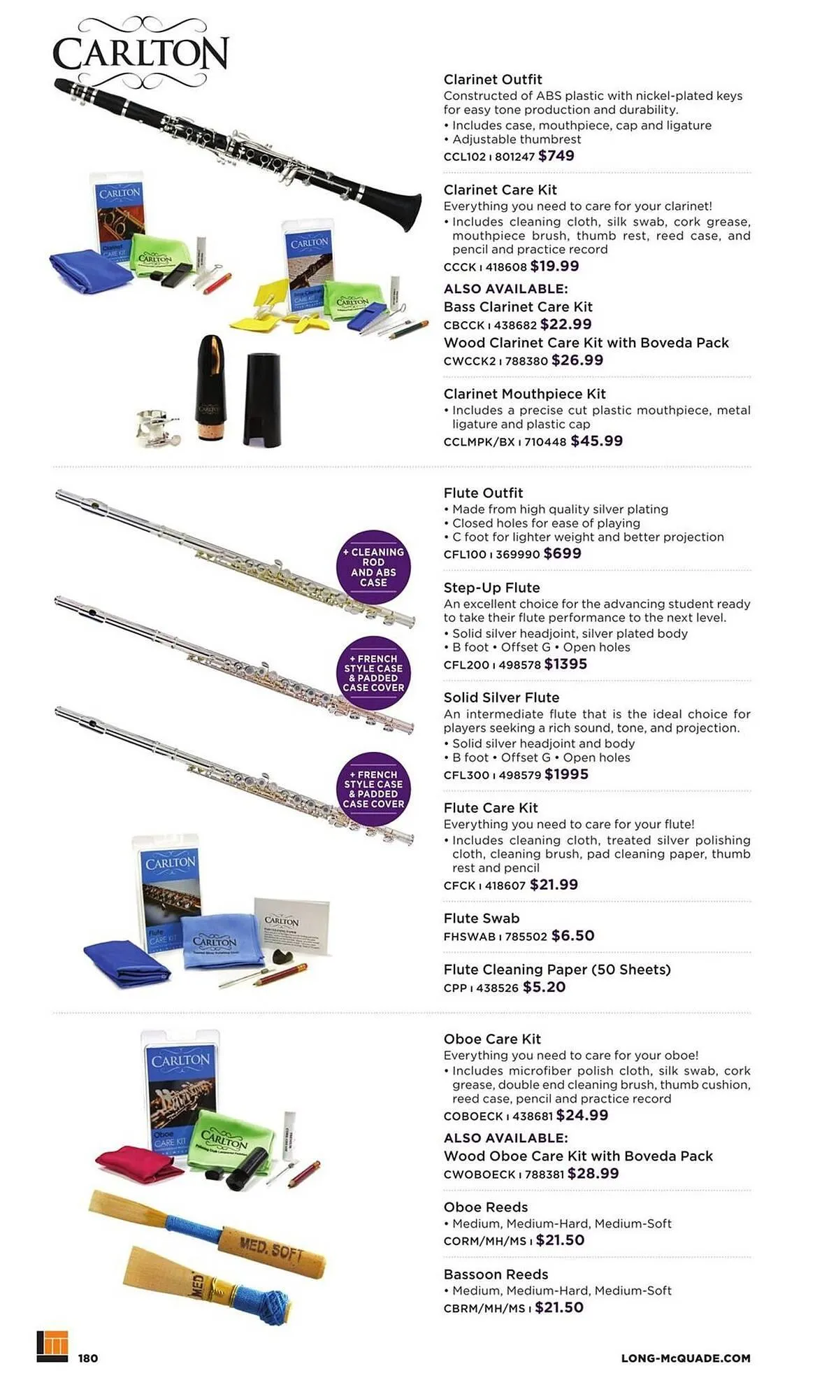 Long & McQuade flyer from November 5 to July 31 2026 - flyer page 180