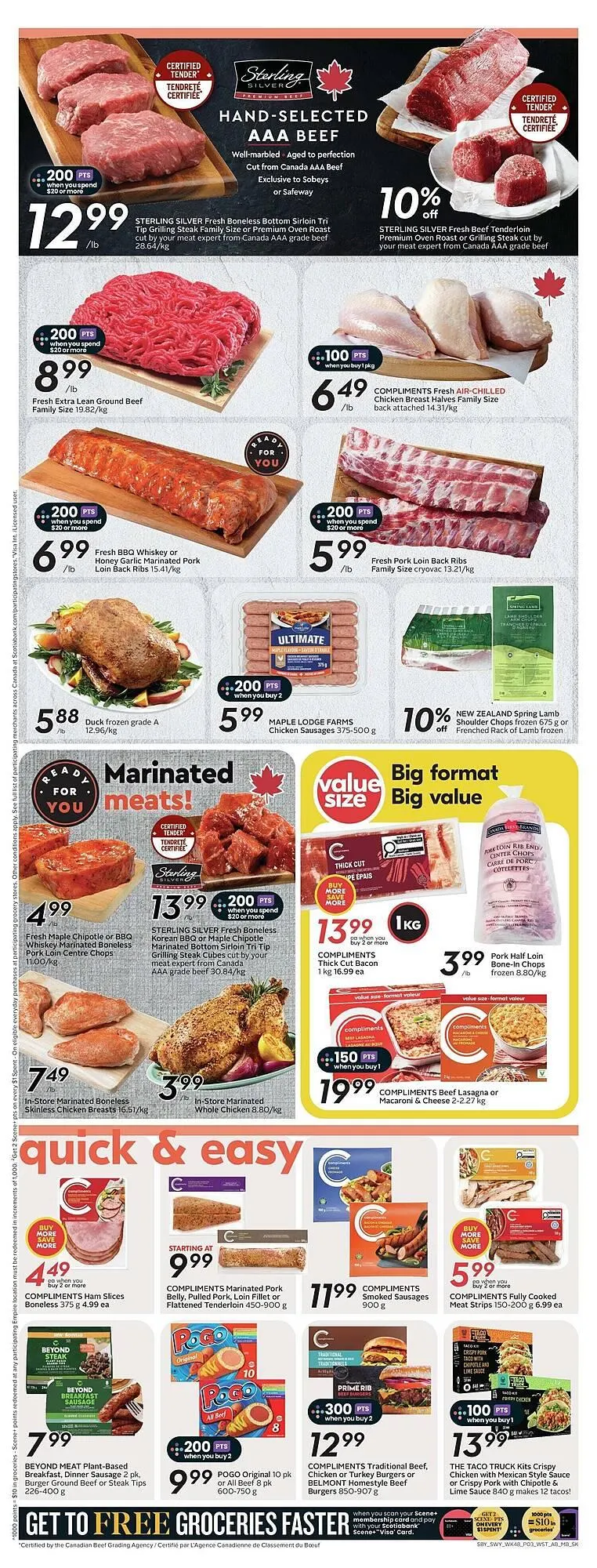 Safeway flyer from March 28 to April 4 2025 - flyer page 7