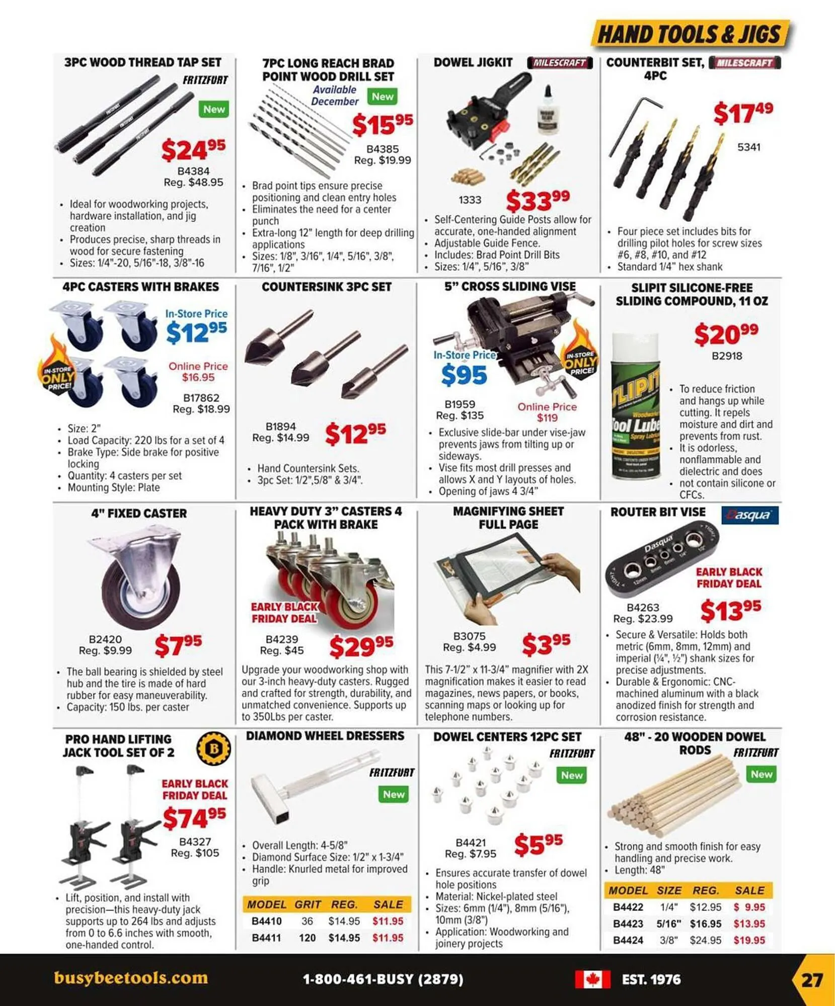 Busy Bee Tools flyer from November 10 to January 10 2026 - flyer page 27