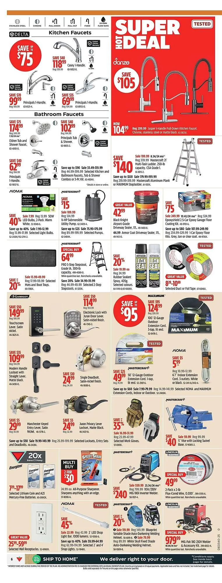 Canadian Tire flyer from September 26 to October 17 2025 - flyer page 9