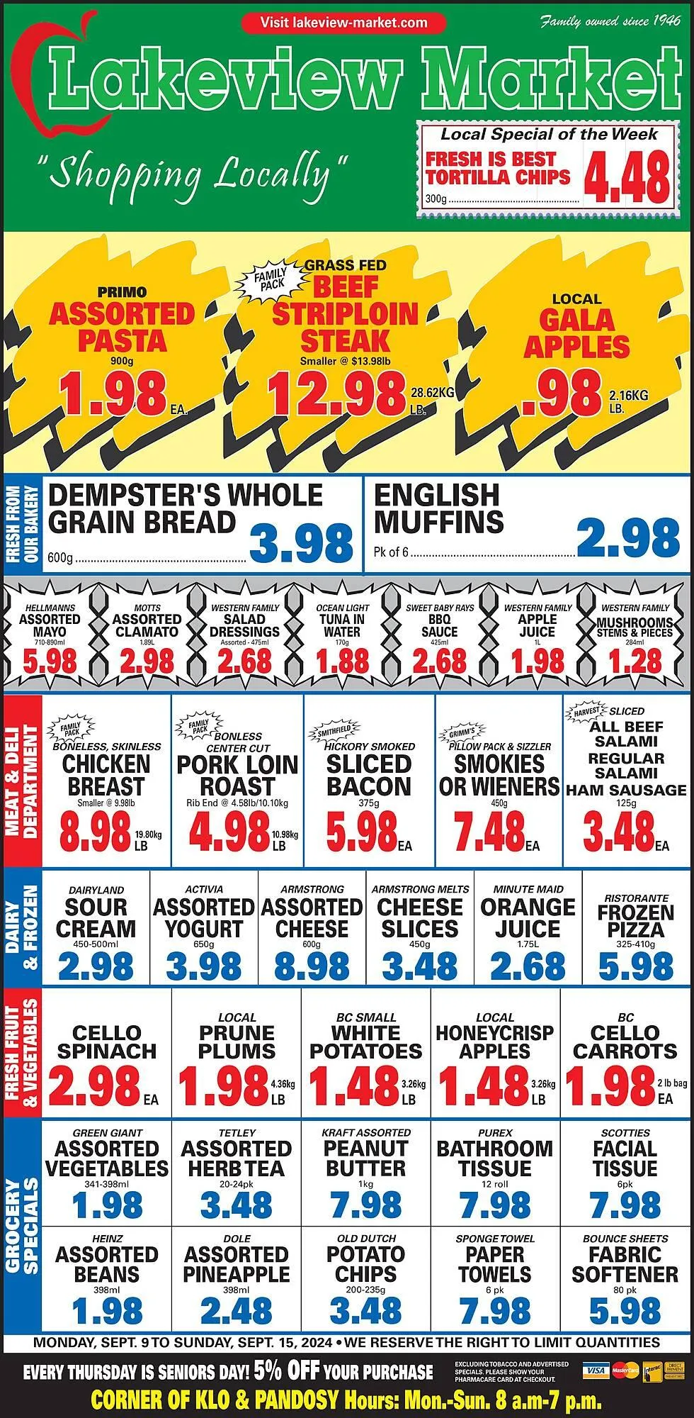 Lakeview Market flyer - 1