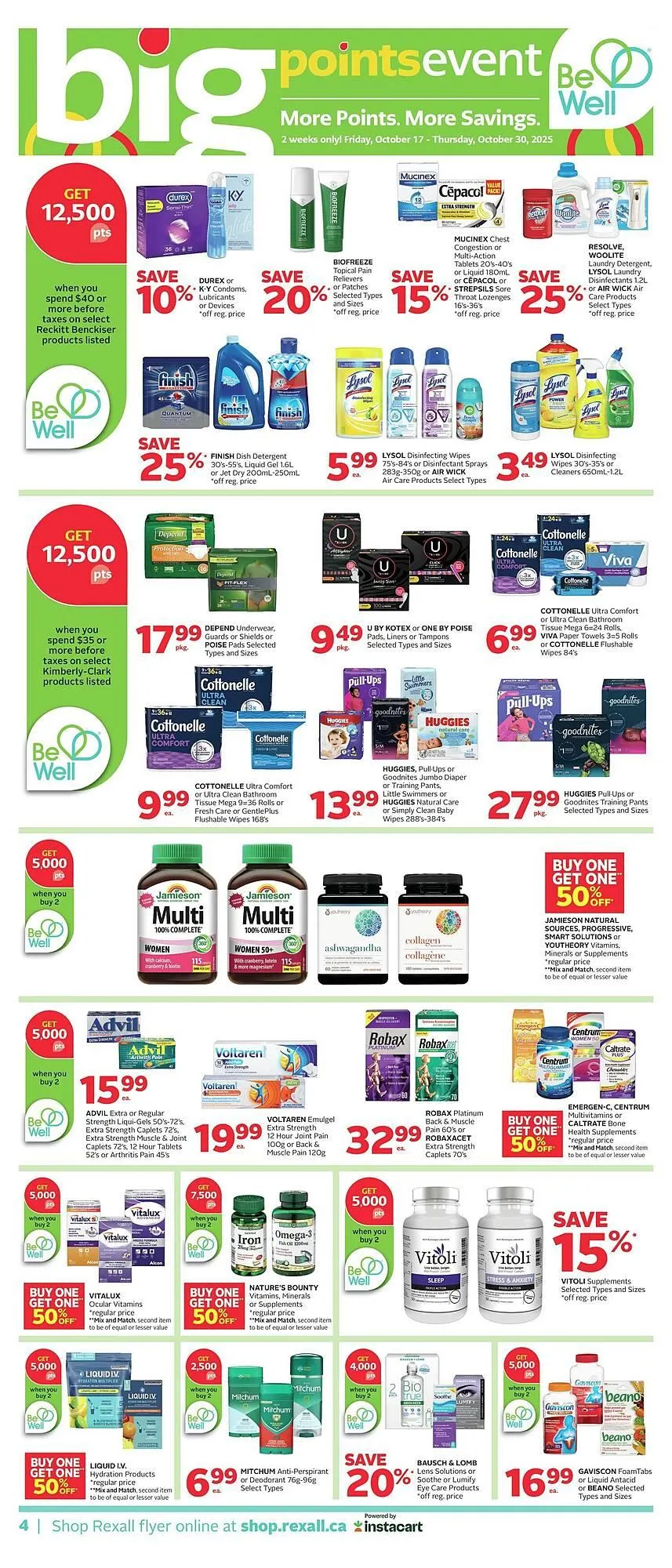 Rexall flyer from October 16 to October 23 2025 - flyer page 8