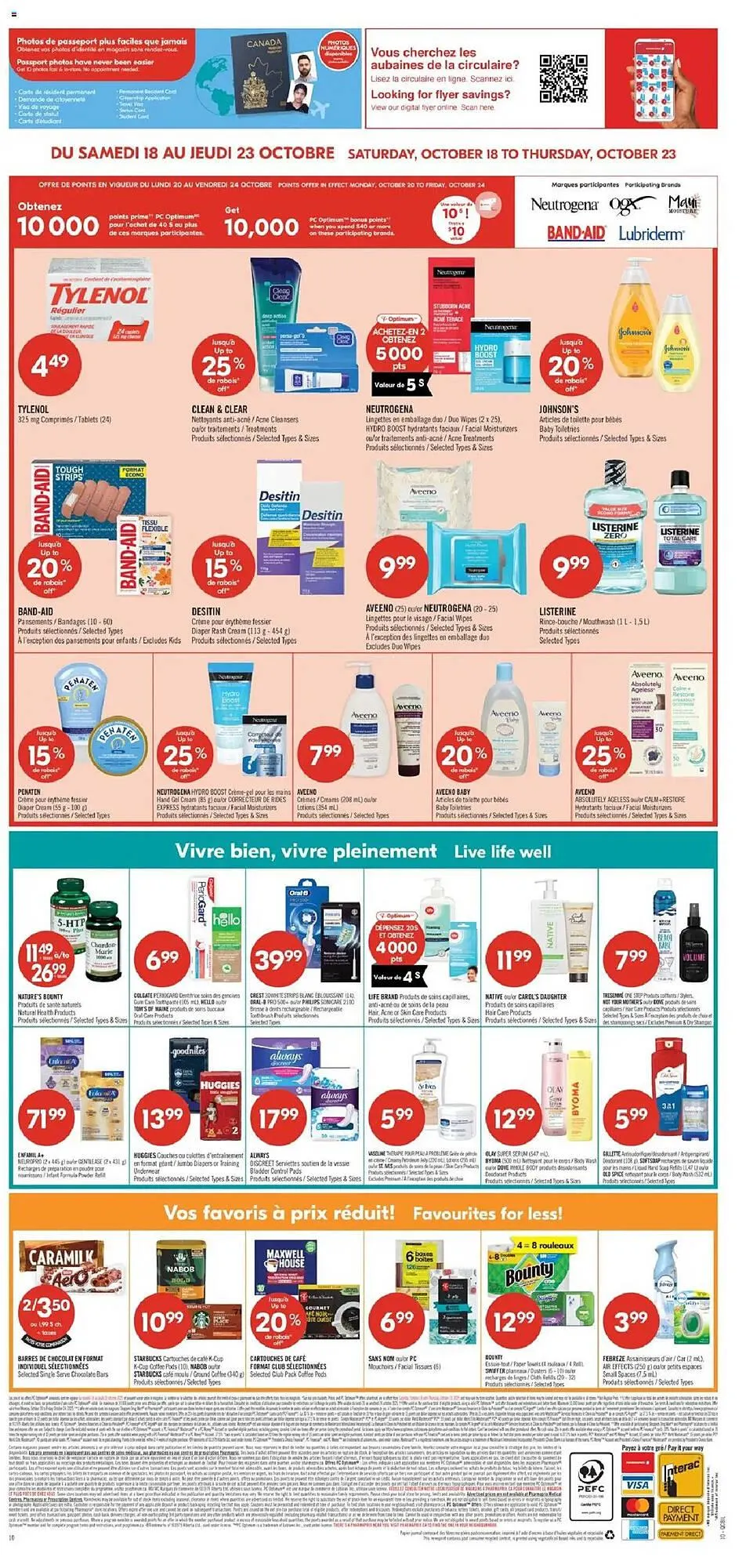 Pharmaprix flyer from October 18 to October 24 2025 - flyer page 21