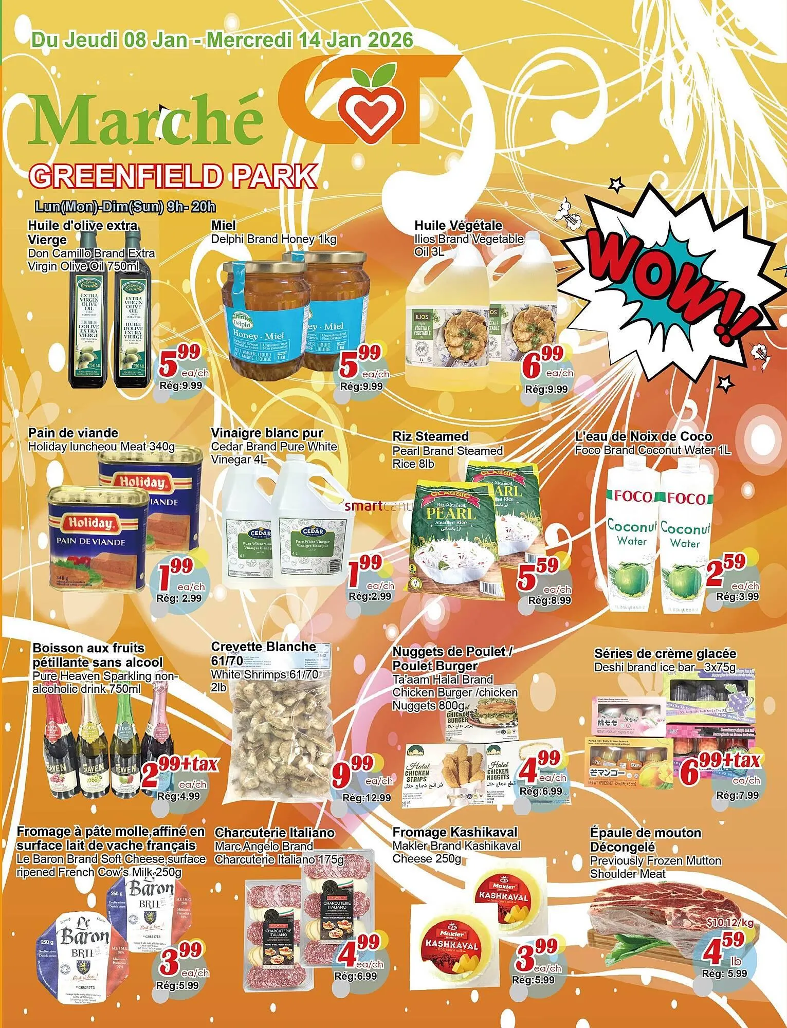 Marche C&T flyer from January 8 to January 14 2026 - flyer page 1