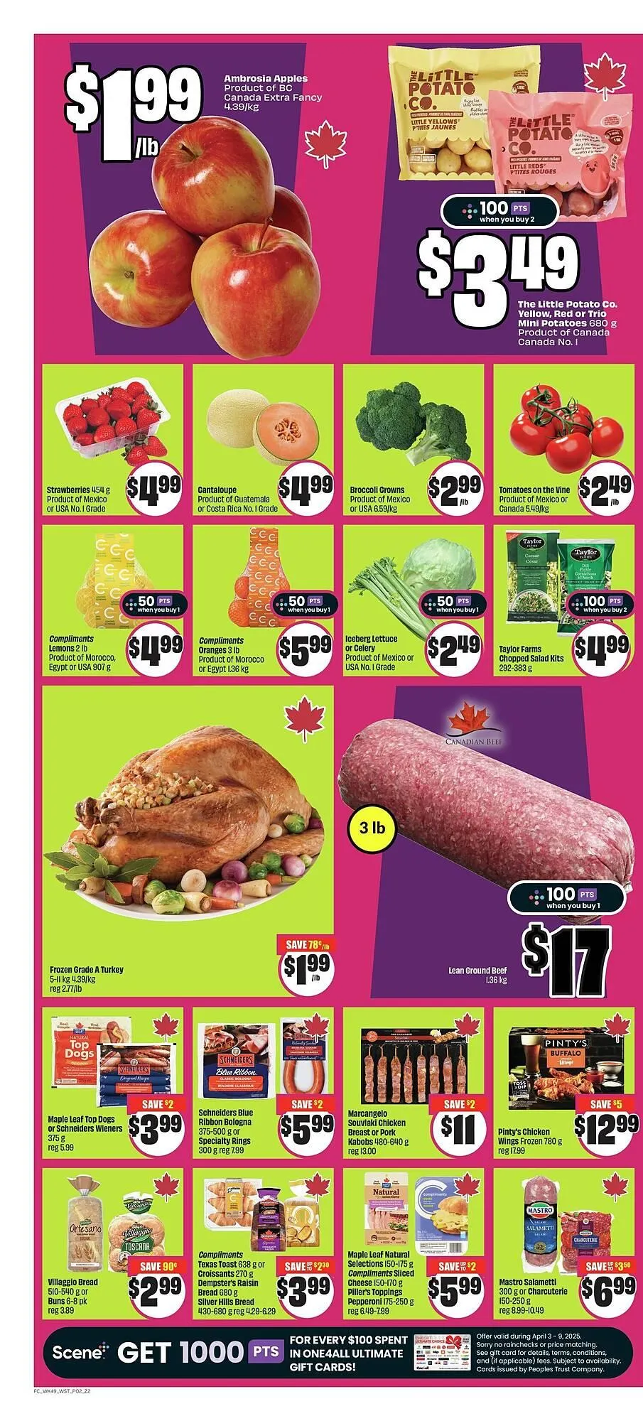 FreshCo flyer from April 3 to April 9 2025 - flyer page 3