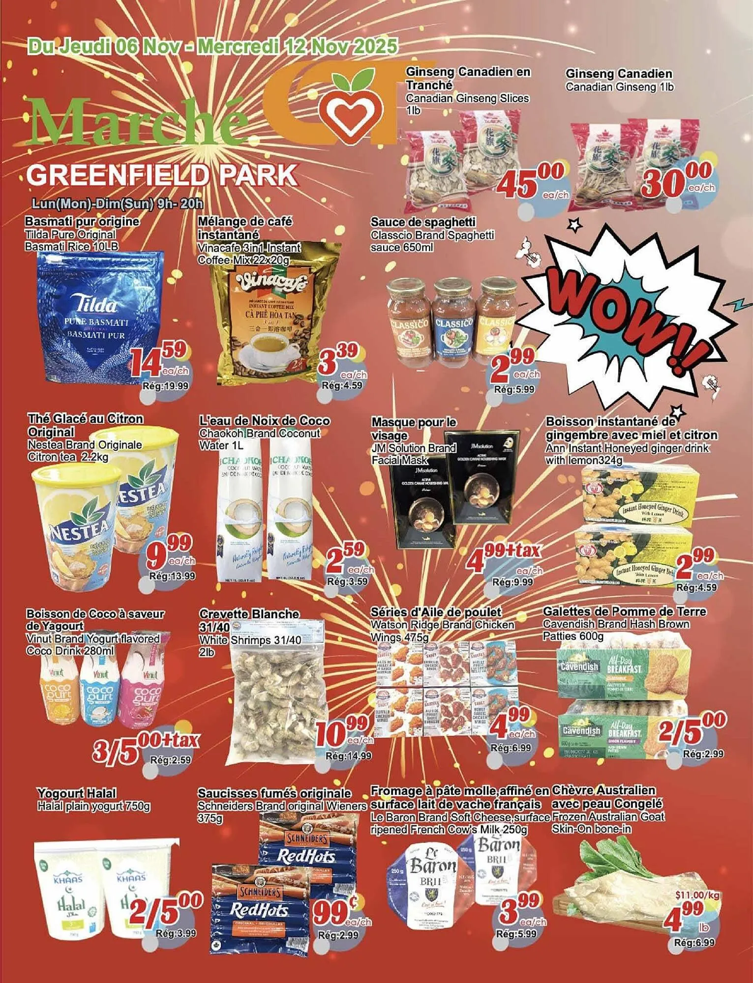 Marche C&T flyer from November 6 to November 12 2025 - flyer page 1