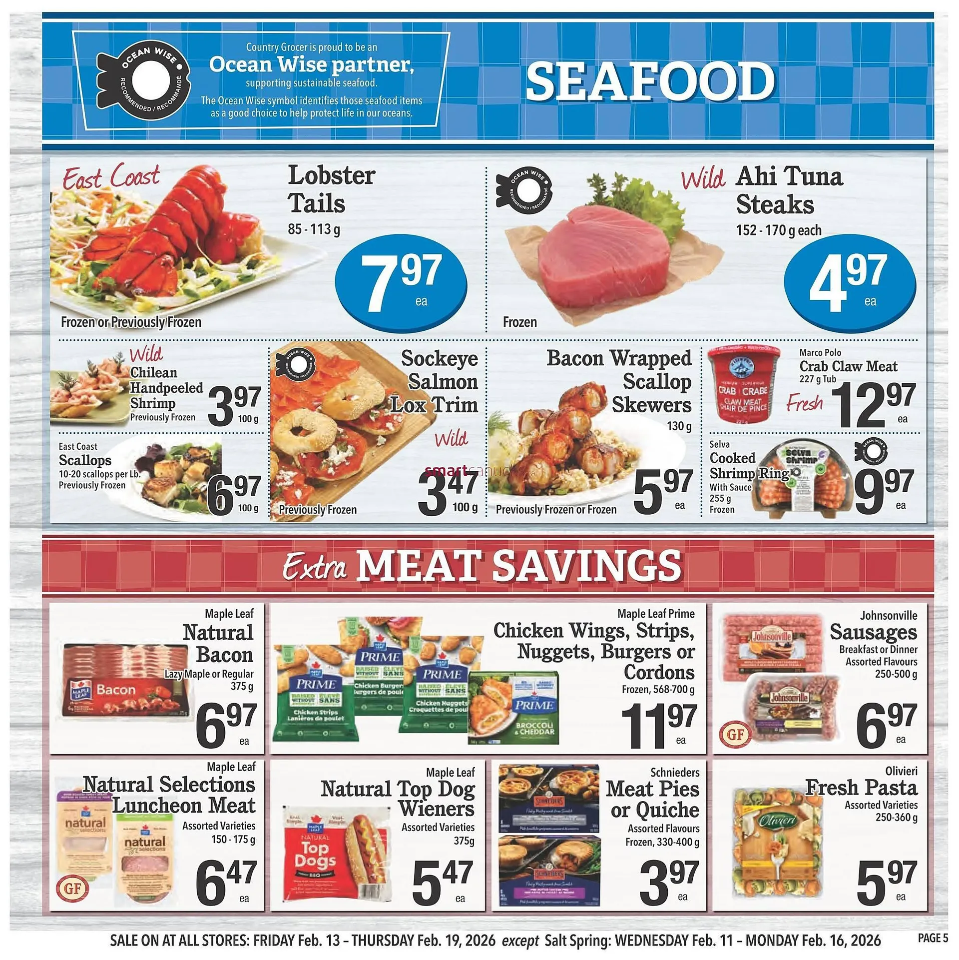 Country Grocer flyer from February 13 to February 19 2026 - flyer page 5