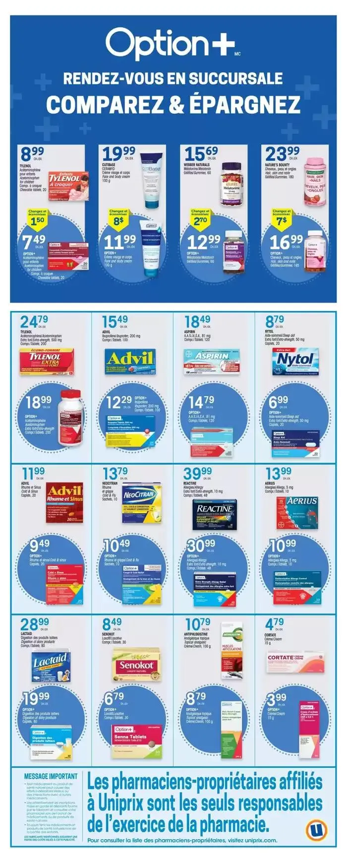 Uniprix Weekly ad from March 13 to March 19 2025 - flyer page 8