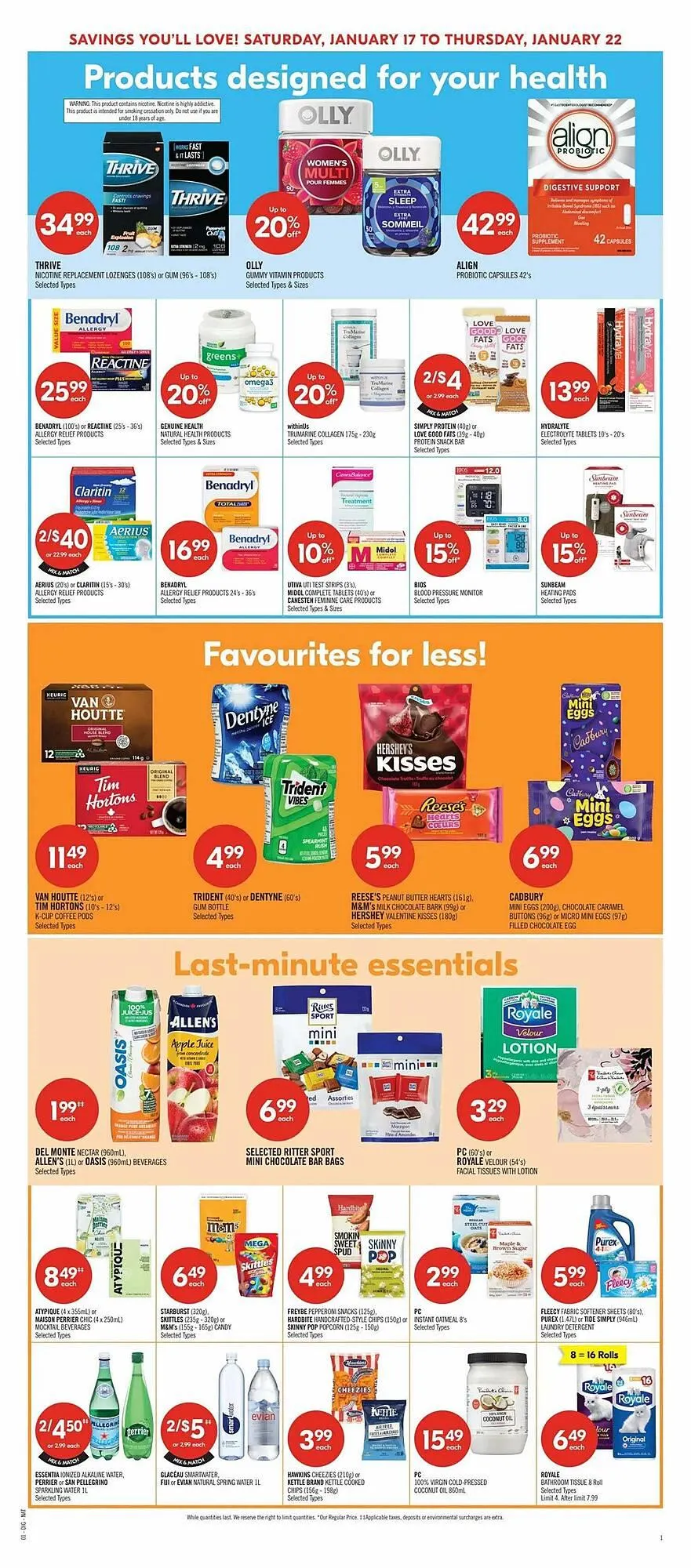 Shoppers Drug Mart flyer from January 15 to January 22 2026 - flyer page 16