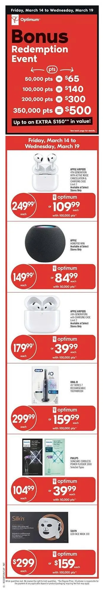 Shoppers Drug Mart flyer from March 15 to March 21 2025 - flyer page 2