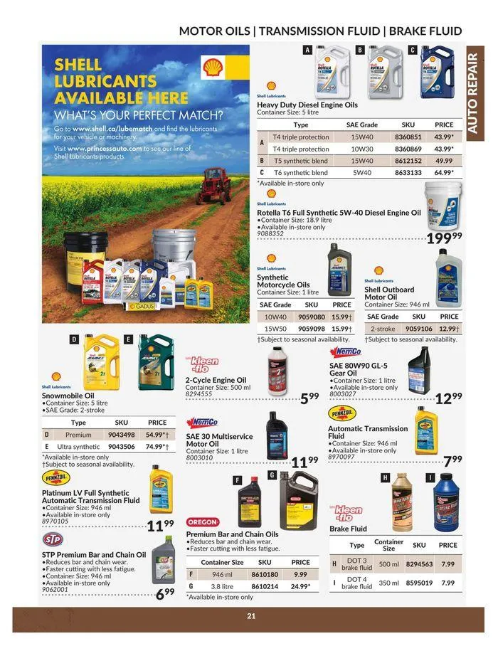 Auto Repair Catalogue from April 23 to April 22 2025 - flyer page 21