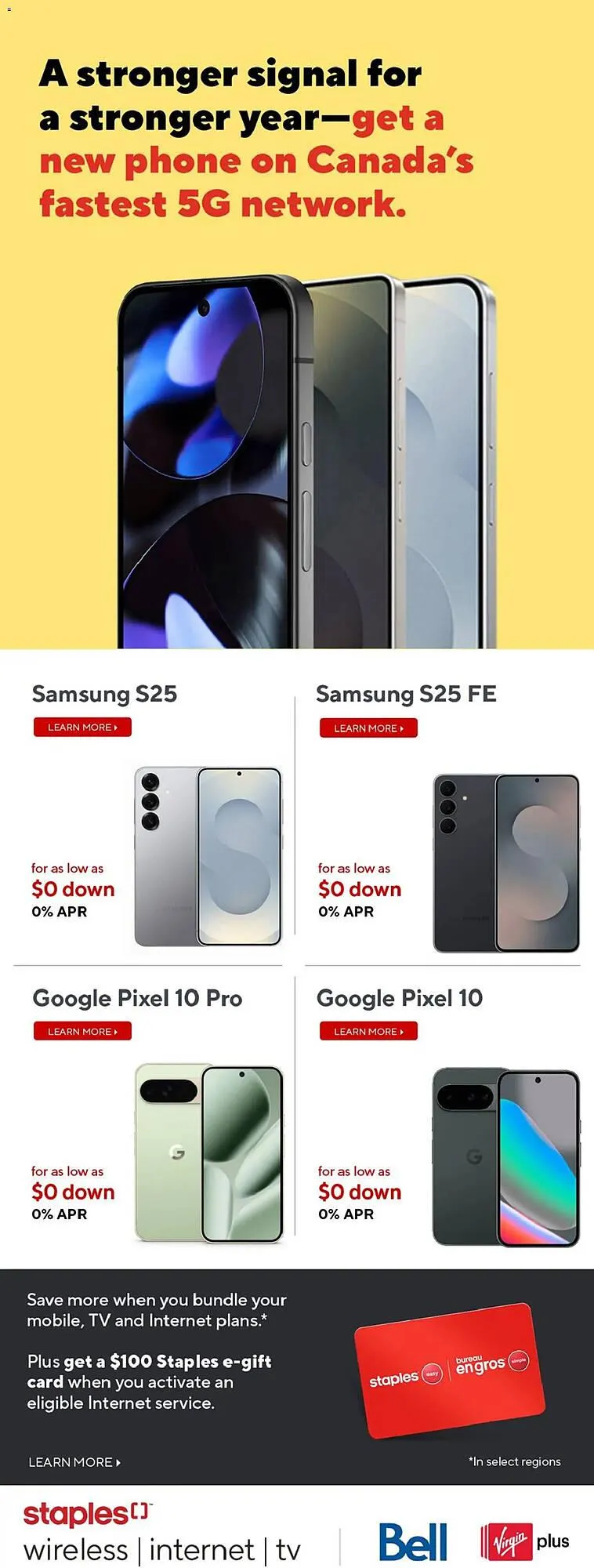 Staples flyer from January 9 to January 16 2026 - flyer page 9