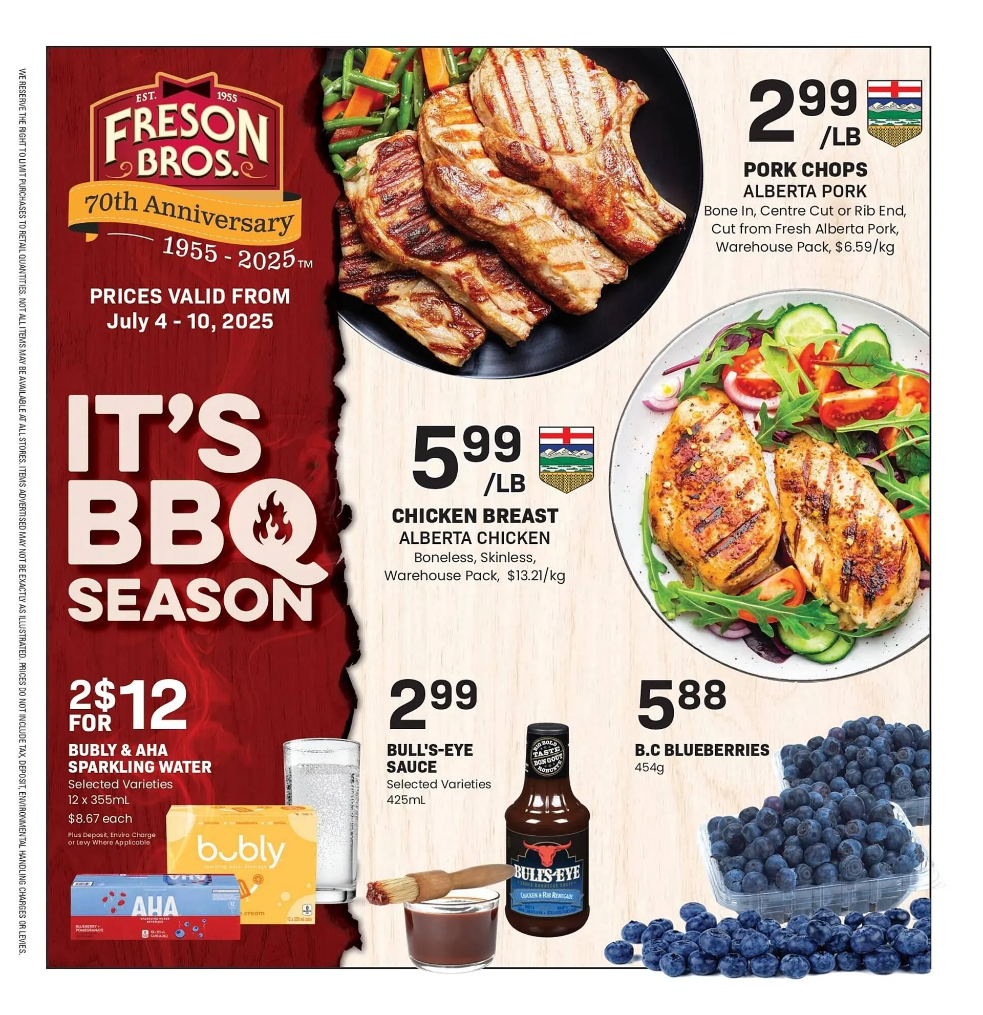 Freson Bros flyer - 1