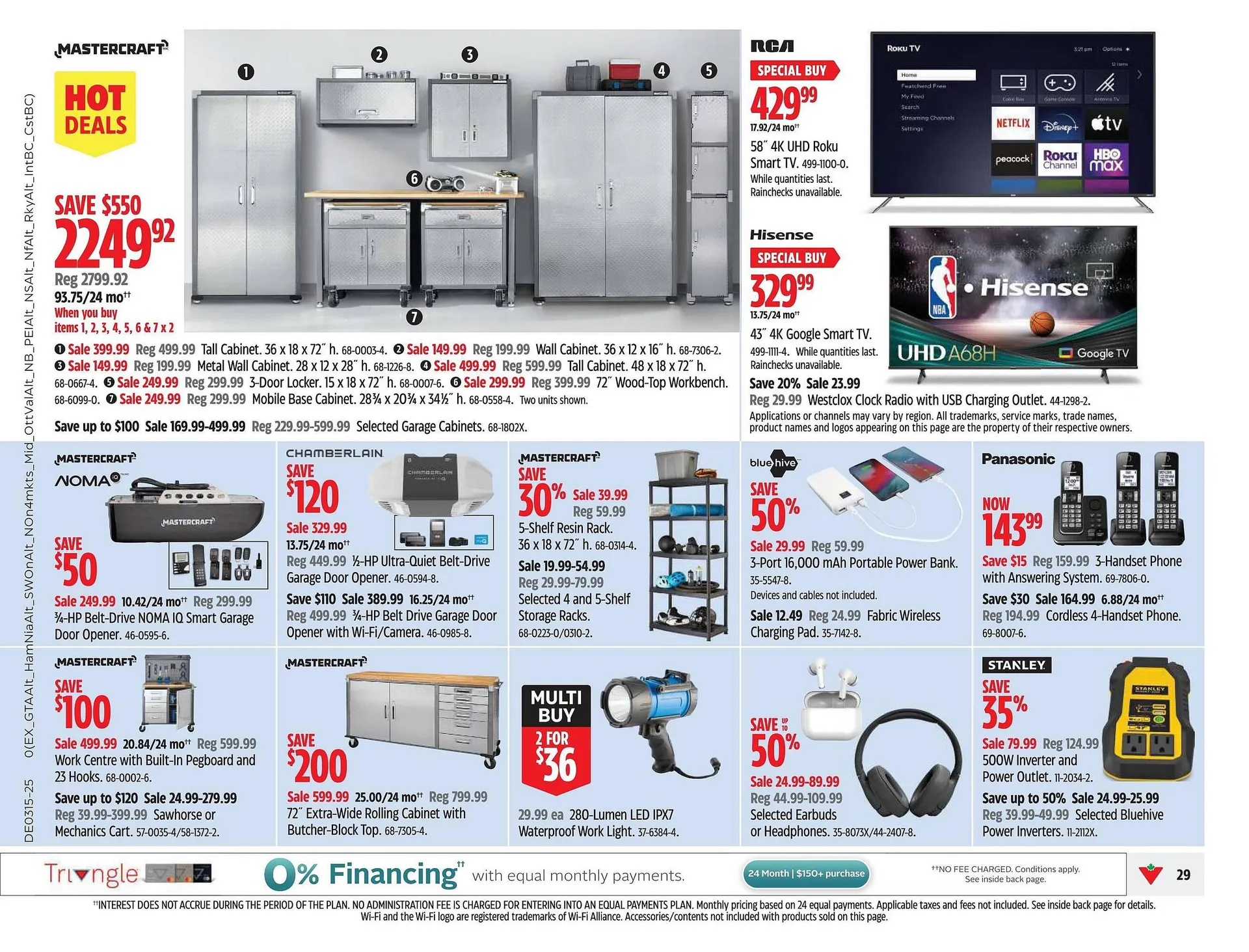Canadian Tire flyer from April 3 to April 9 2025 - flyer page 29