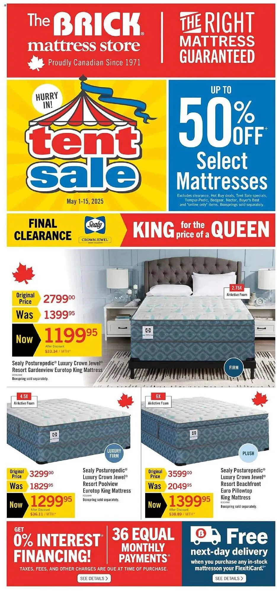 The Brick flyer from May 1 to May 15 2025 - flyer page 3