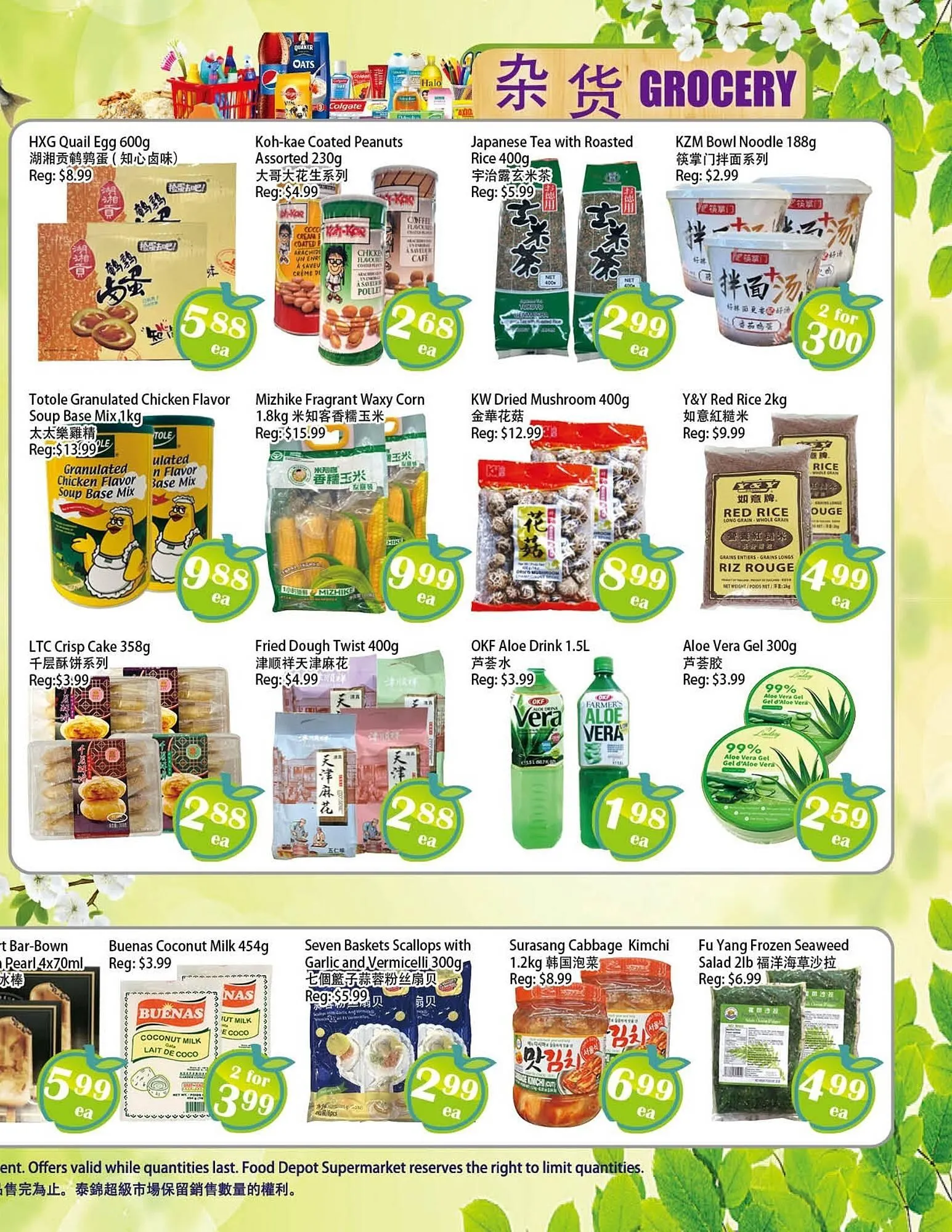 Food Depot Supermarket flyer from July 2 to July 21 2025 - flyer page 3