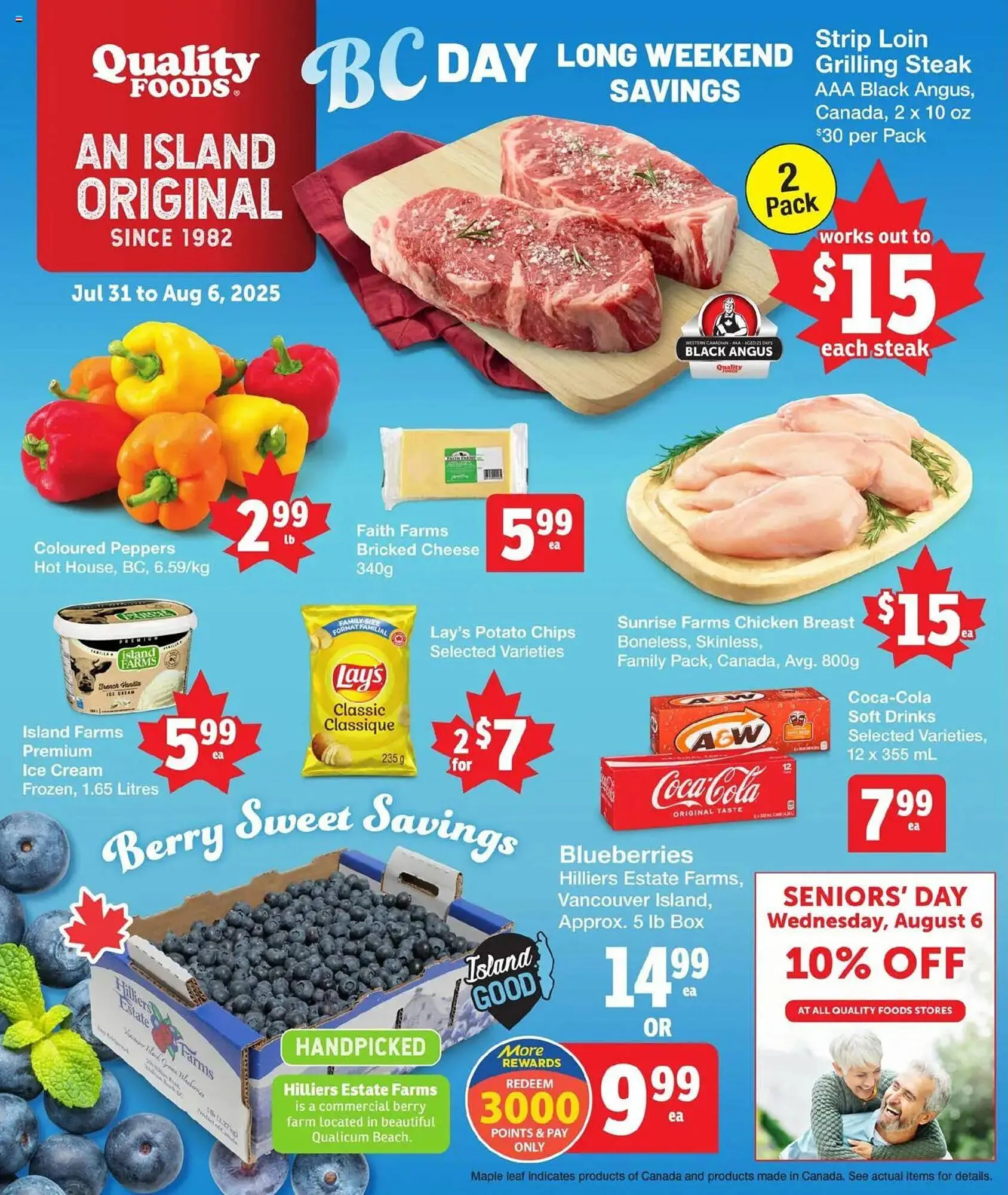 Quality Foods flyer - 1