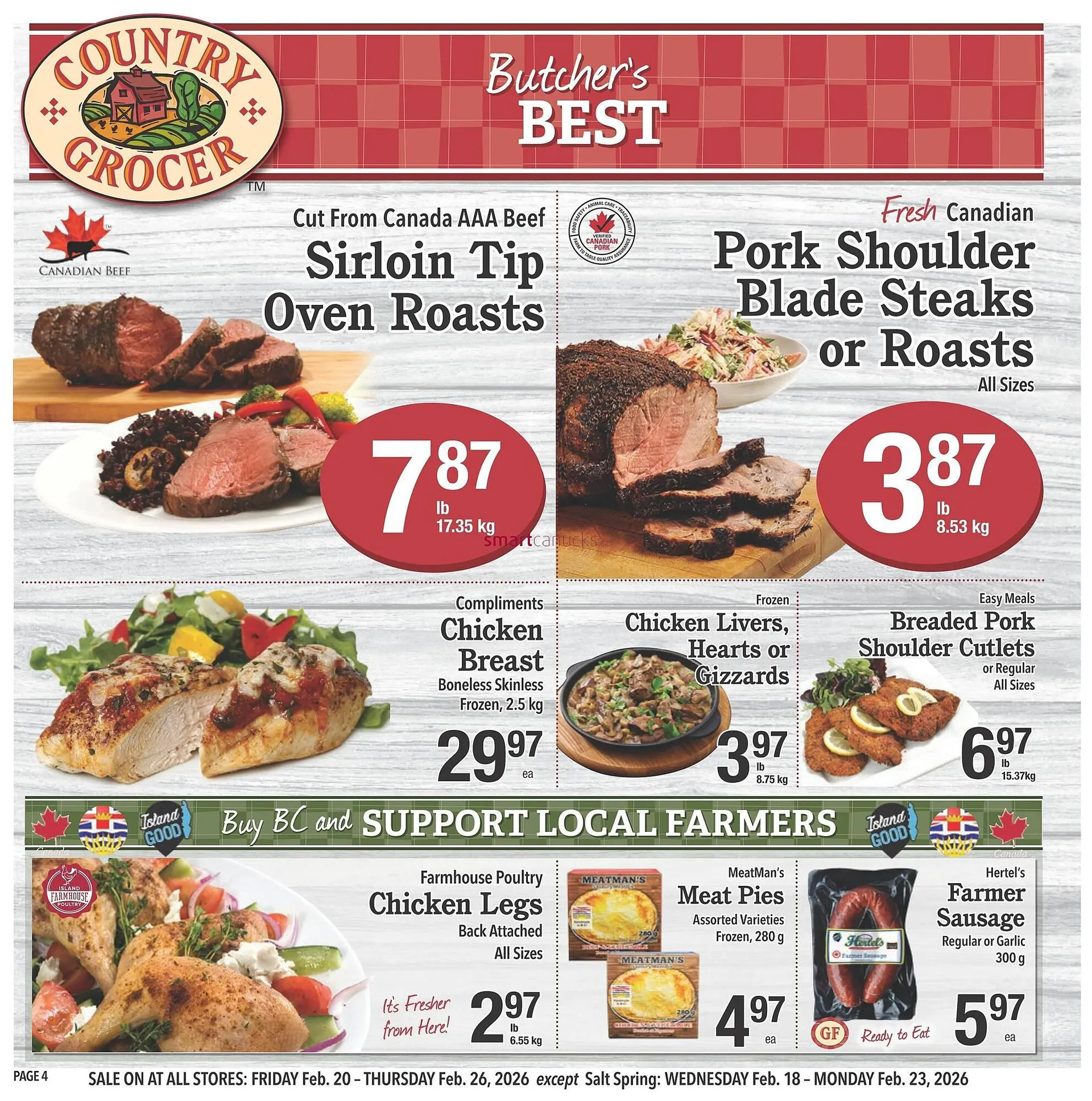 Country Grocer flyer from February 20 to February 26 2026 - flyer page 4