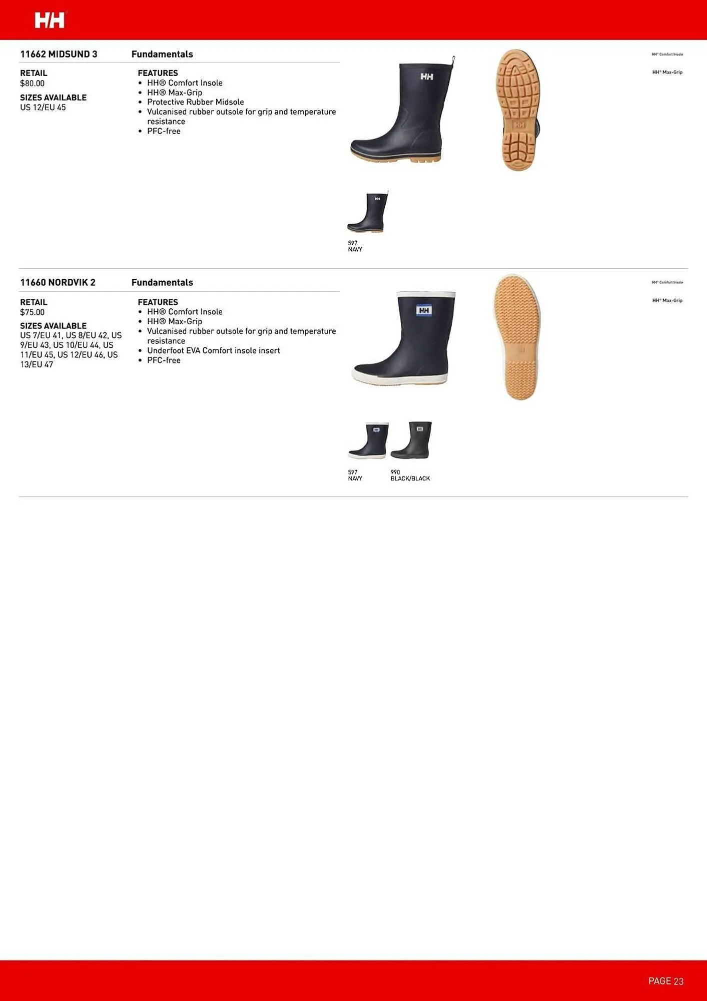 Helly Hansen flyer from September 11 to February 28 2026 - flyer page 23