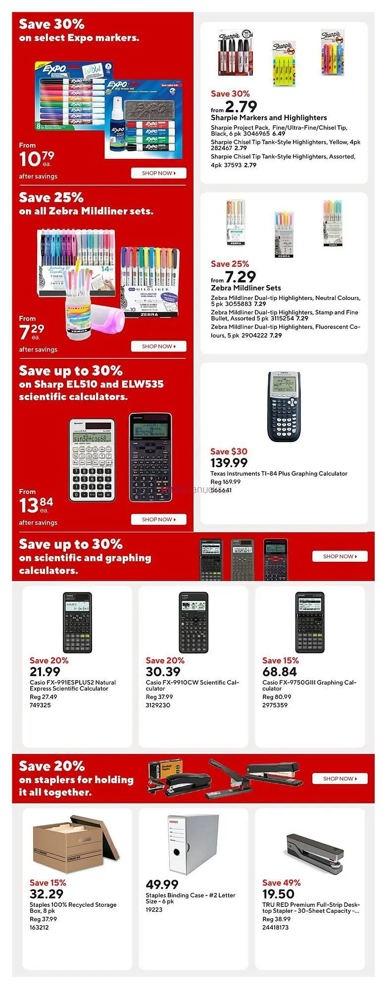 Staples flyer from February 9 to February 11 2026 - flyer page 13
