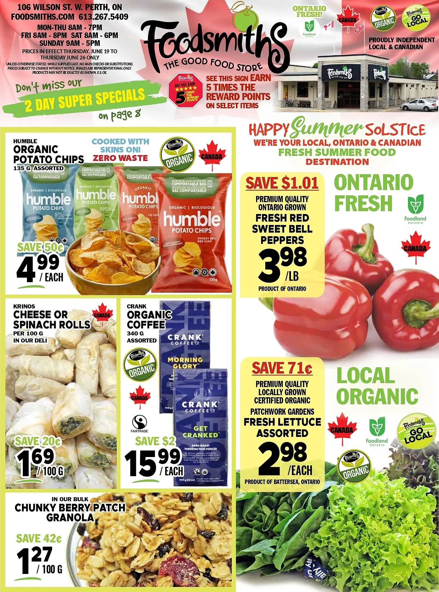 Foodsmiths flyer - 1