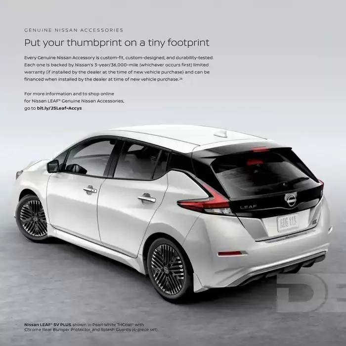 Nissan Leaf 2025 from February 25 to February 25 2026 - flyer page 13