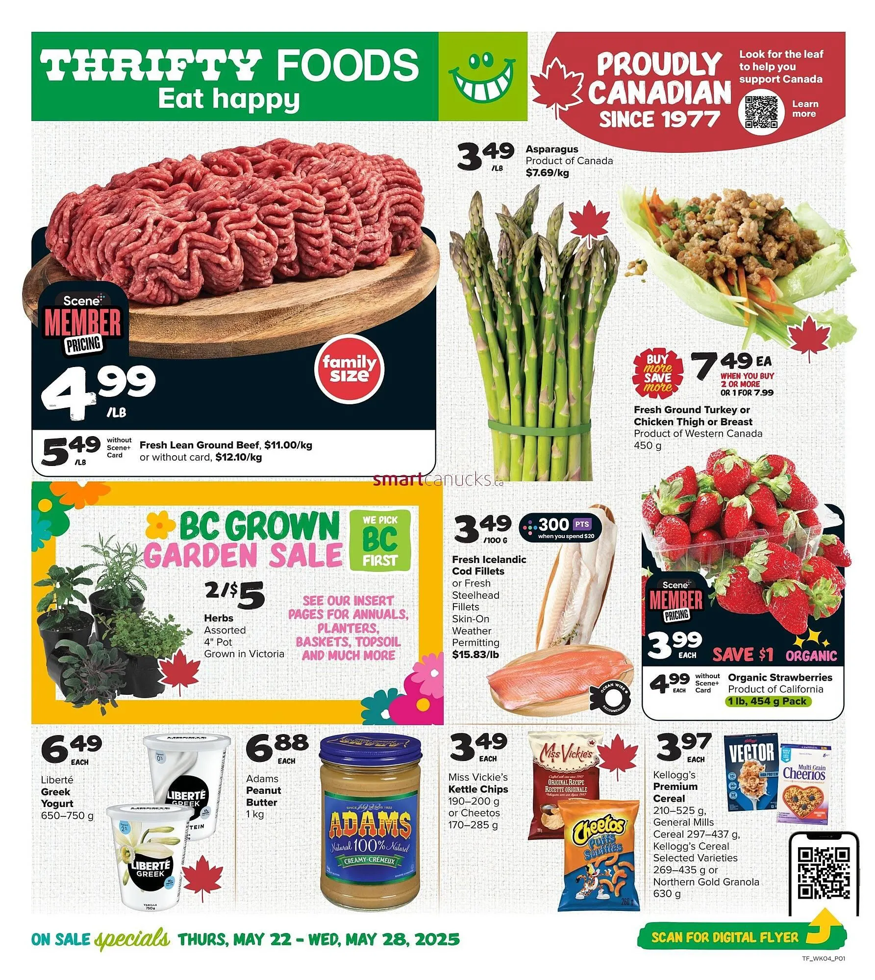 Thrifty Foods flyer from May 22 to May 28 2025 - flyer page 1