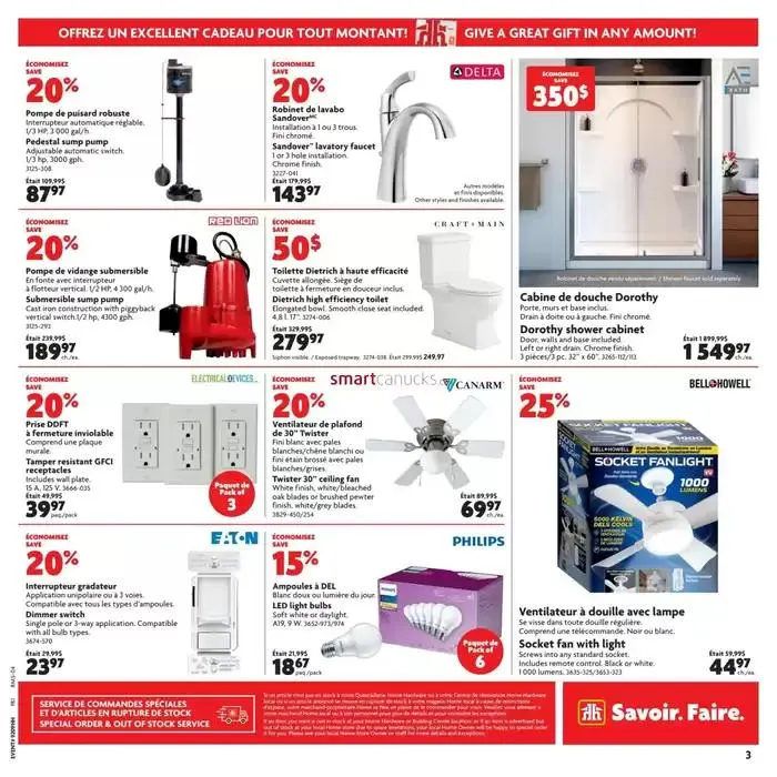 Home Hardware weekly flyer from February 27 to March 12 2025 - flyer page 4