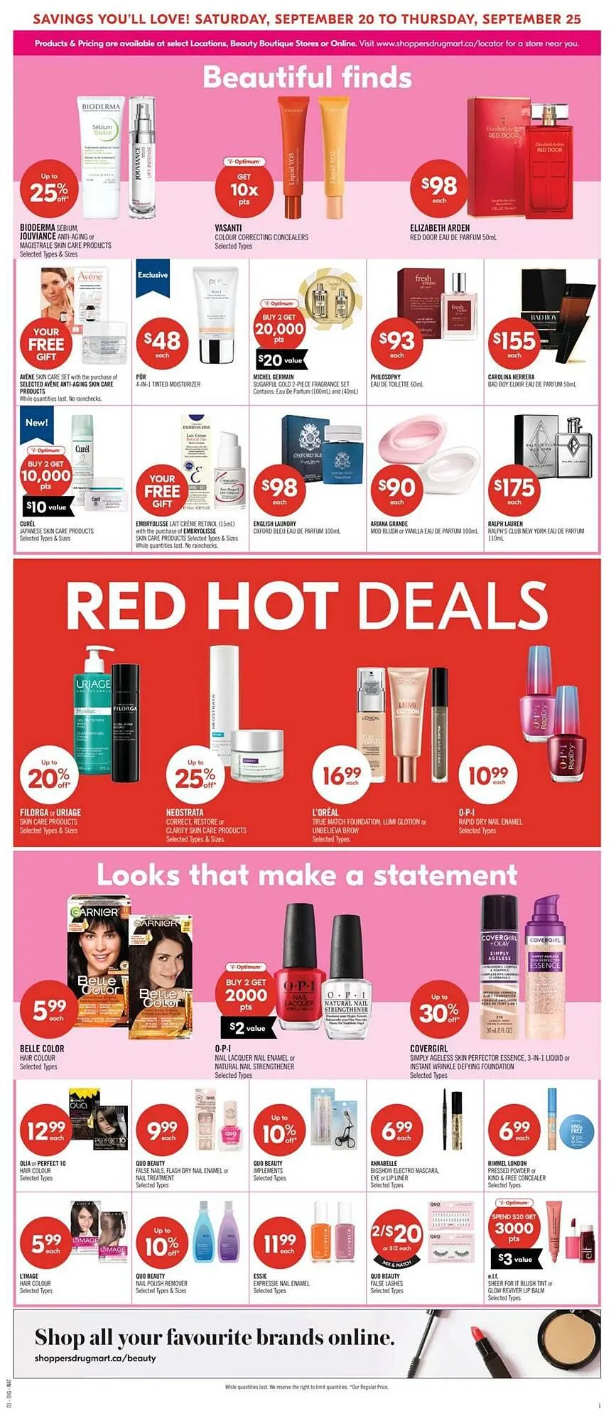 Shoppers Drug Mart flyer from September 18 to September 22 2025 - flyer page 15