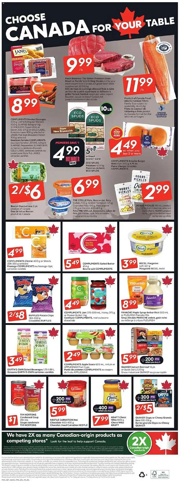 Sobeys flyer from October 16 to October 22 2025 - flyer page 4