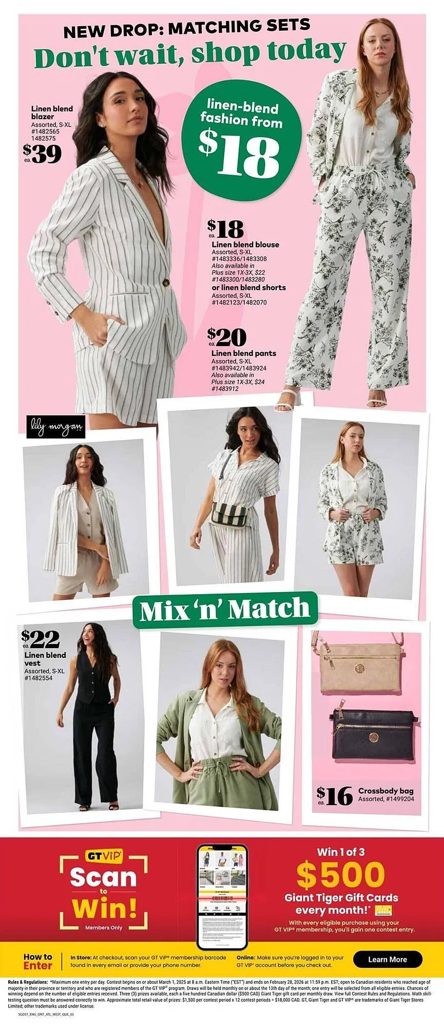 Giant Tiger flyer from April 16 to April 30 2025 - flyer page 7