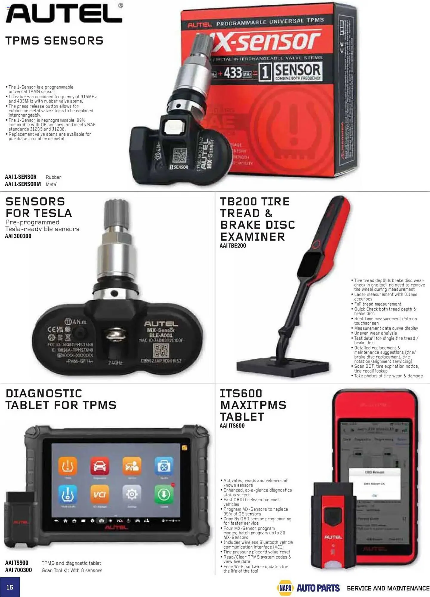 NAPA Auto Parts flyer from July 1 to August 30 2025 - flyer page 16