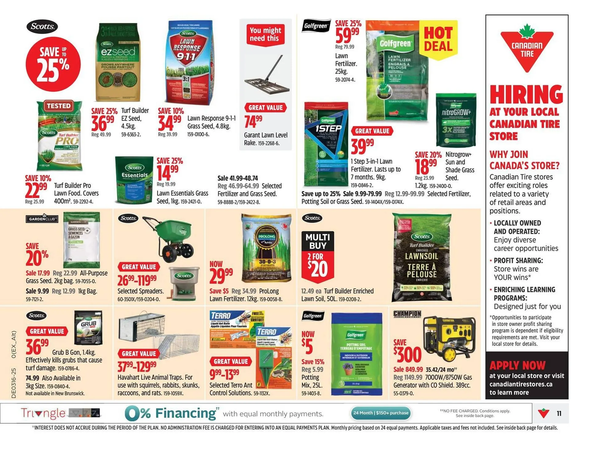 Canadian Tire flyer from April 10 to April 16 2025 - flyer page 11