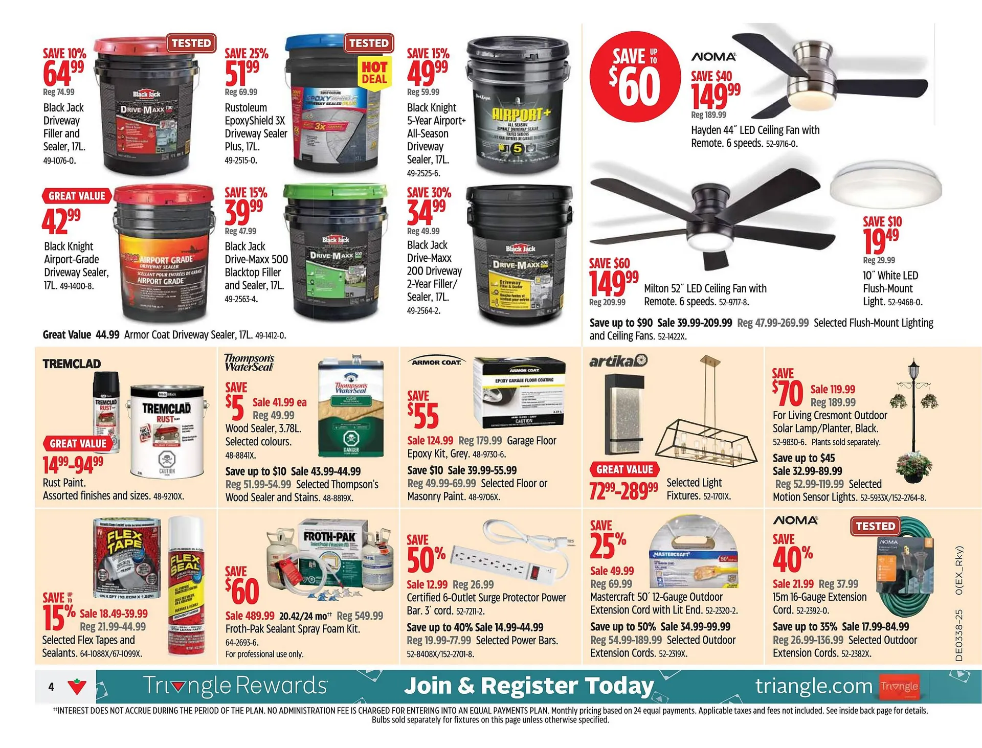 Canadian Tire flyer from September 11 to September 17 2025 - flyer page 4