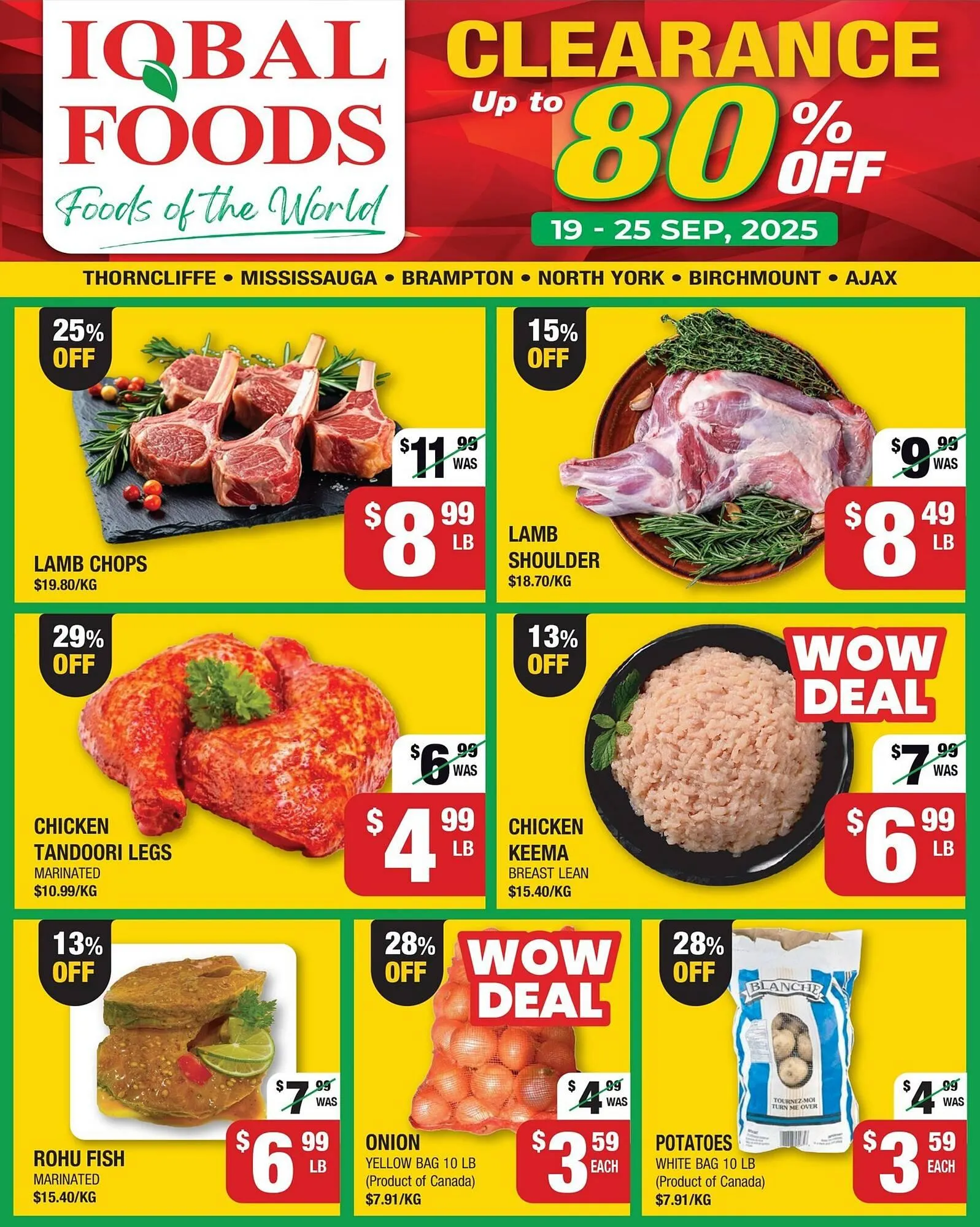 Iqbal Foods flyer from September 19 to September 25 2025 - flyer page 1
