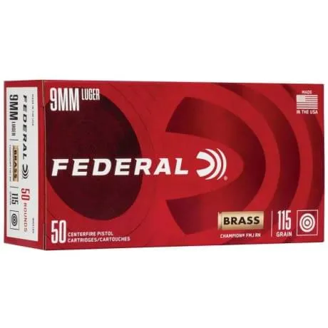 Federal® Champion Training 9mm Ammunition
