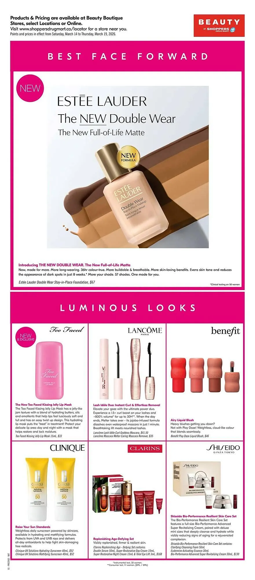 Shoppers Drug Mart flyer from March 14 to March 19 2026 - flyer page 11