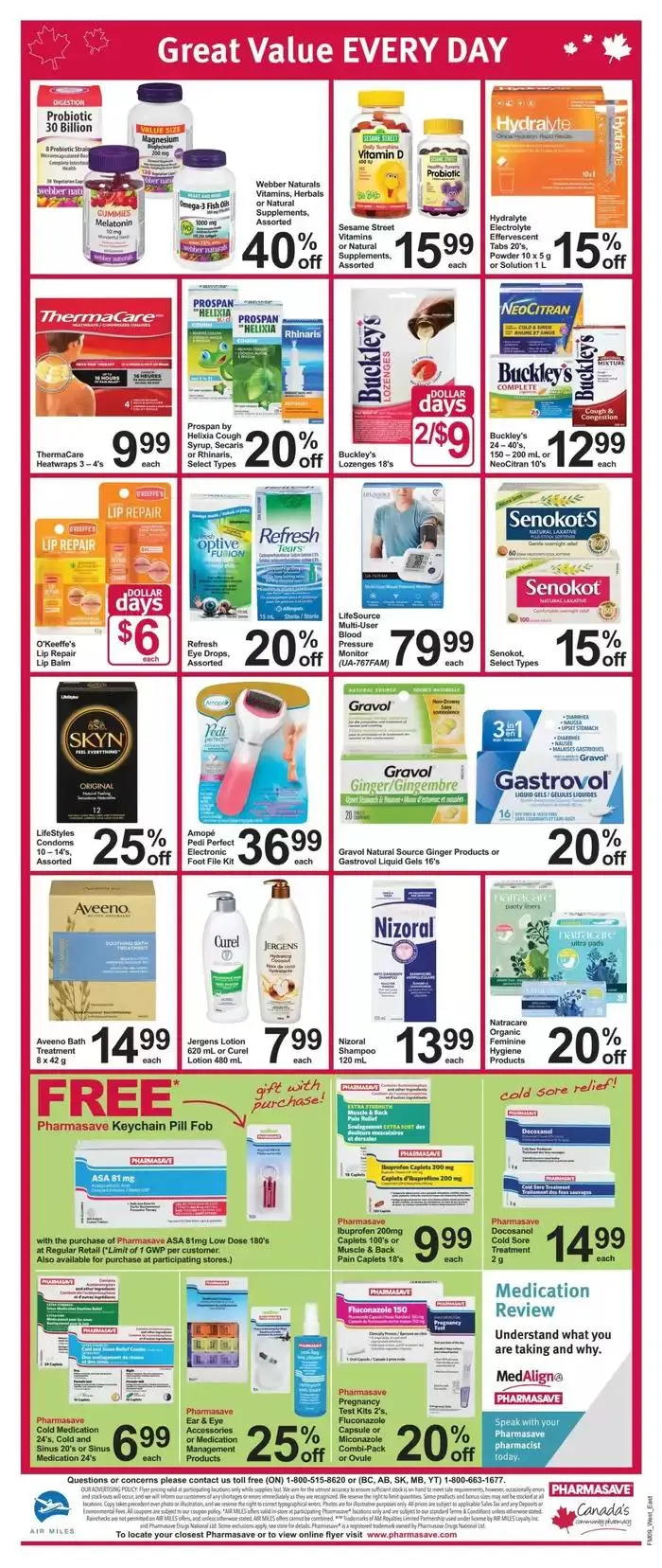 Pharmasave weekly flyer from February 28 to March 13 2025 - flyer page 3