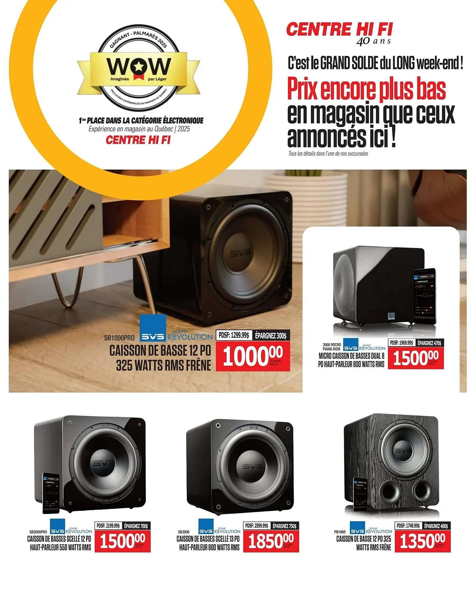 Centre Hi-Fi flyer from August 29 to September 4 2025 - flyer page 59