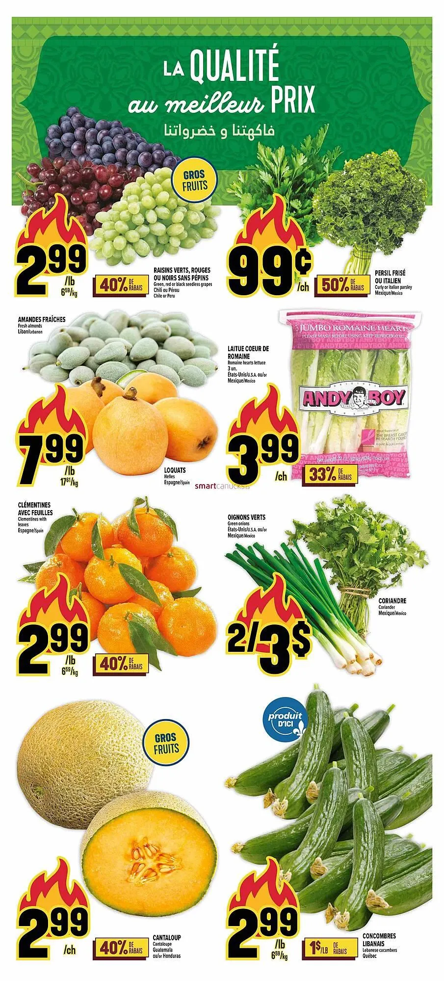 Marché Adonis flyer from April 10 to April 23 2025 - flyer page 3