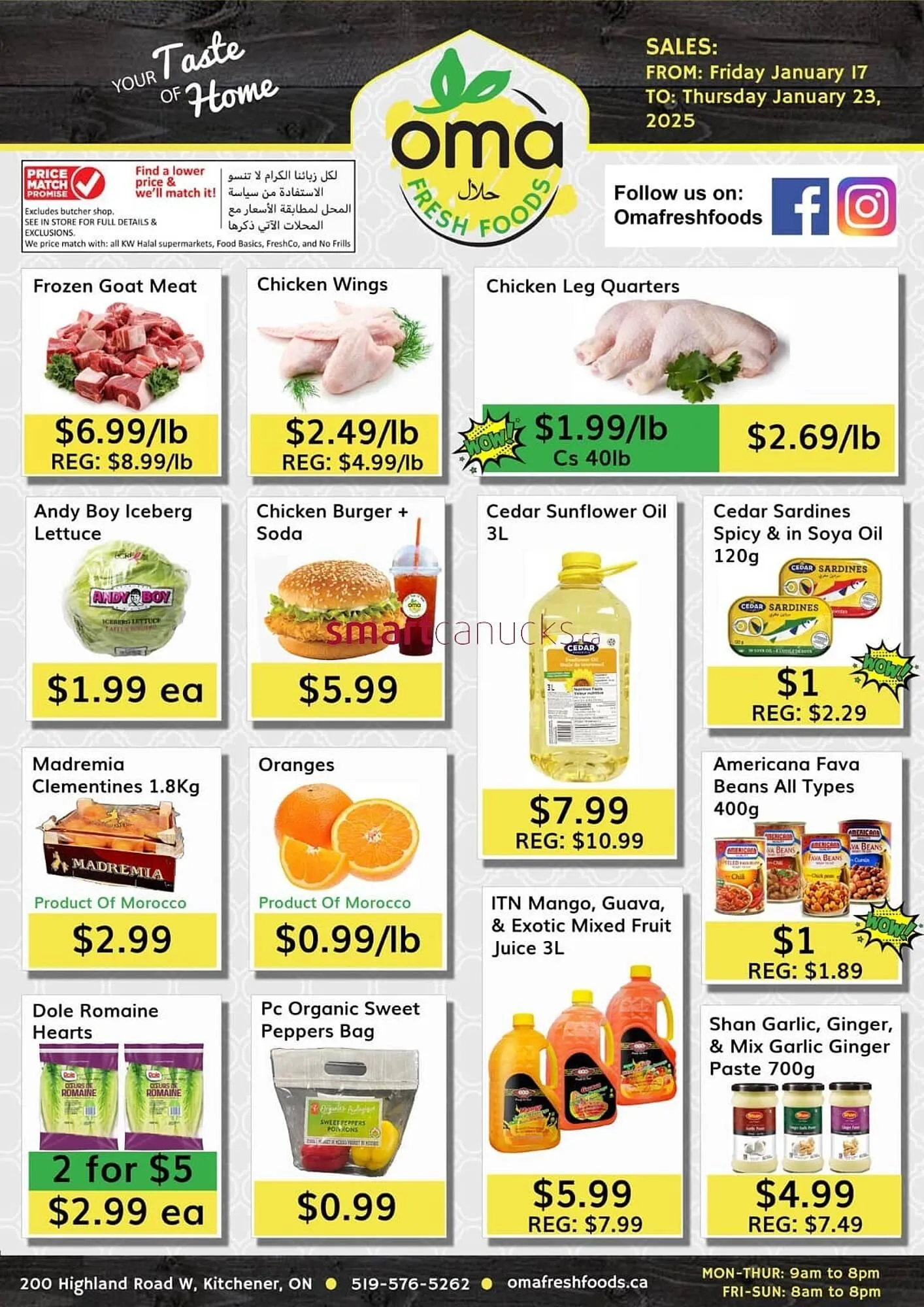 Oma Fresh Foods flyer - 1