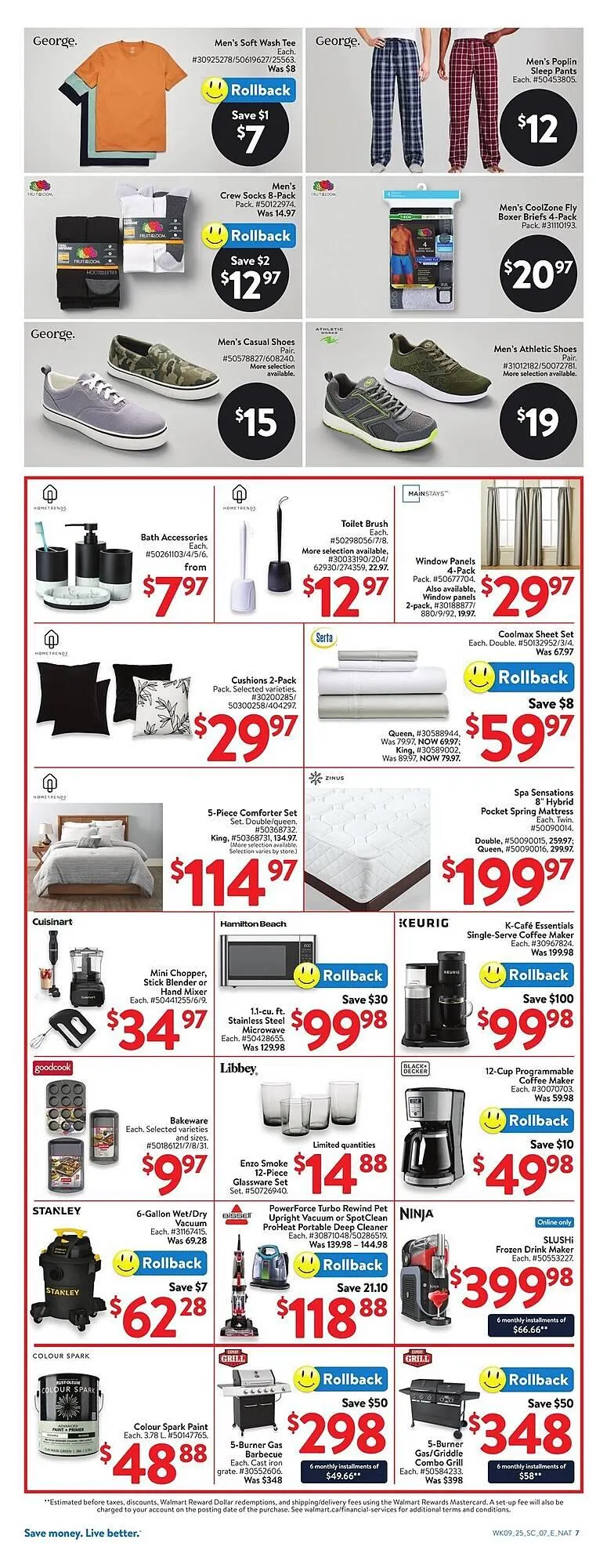 Walmart flyer from March 26 to April 1 2025 - flyer page 17