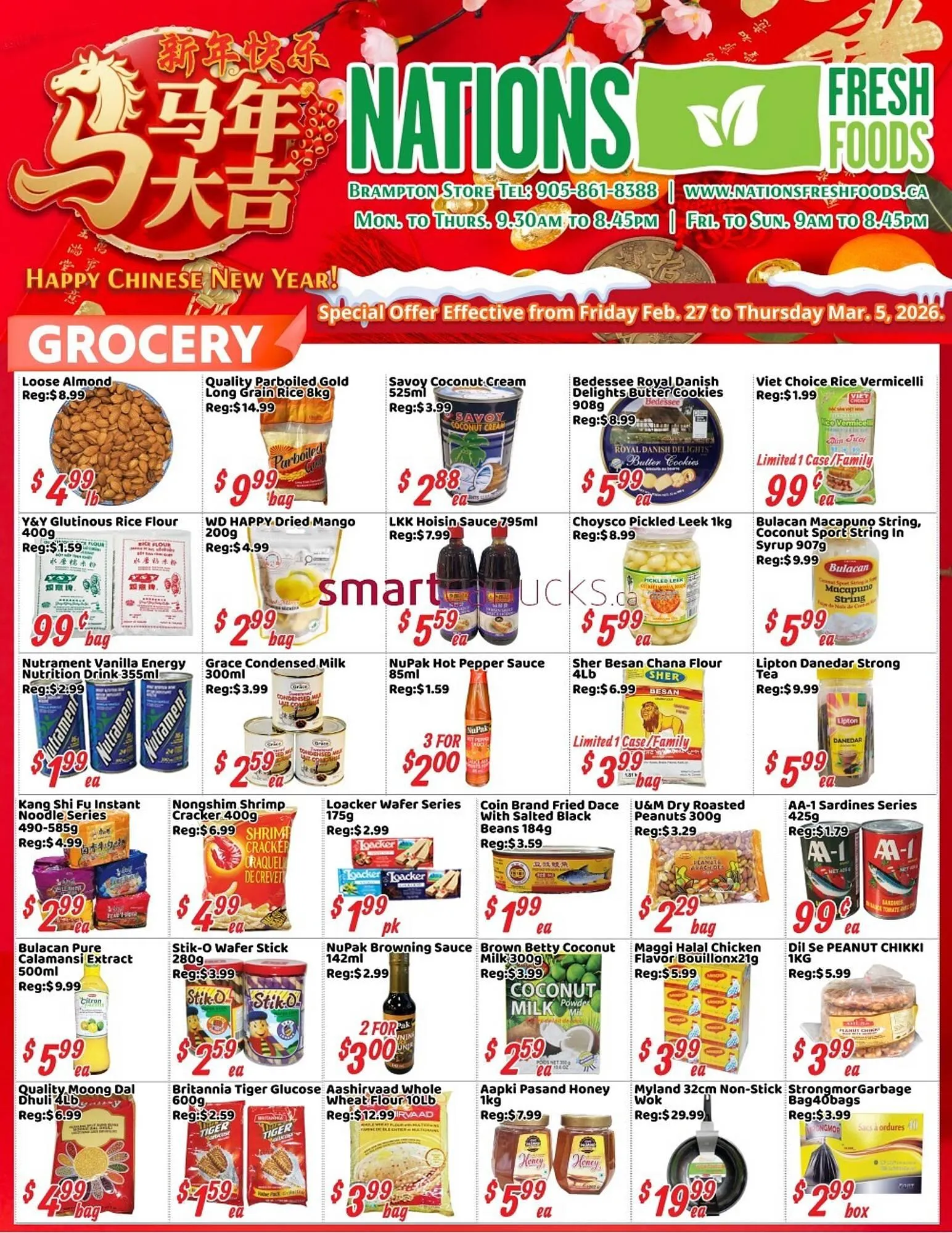 Nations Fresh Foods flyer from February 27 to March 5 2026 - flyer page 1