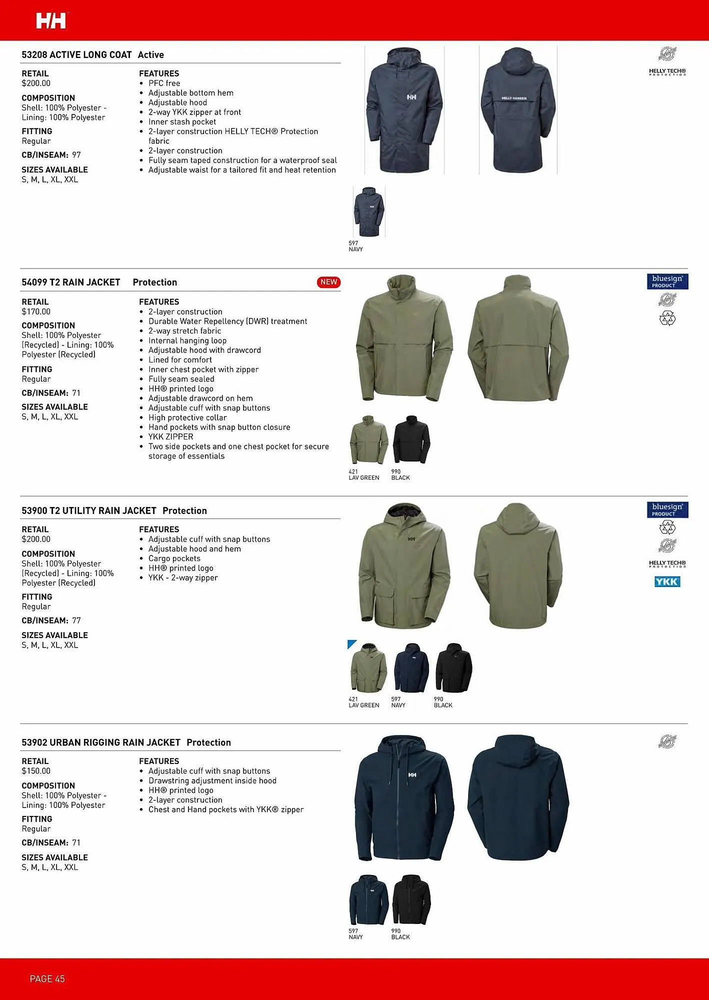 Helly Hansen flyer from July 20 to December 31 2024 - flyer page 46