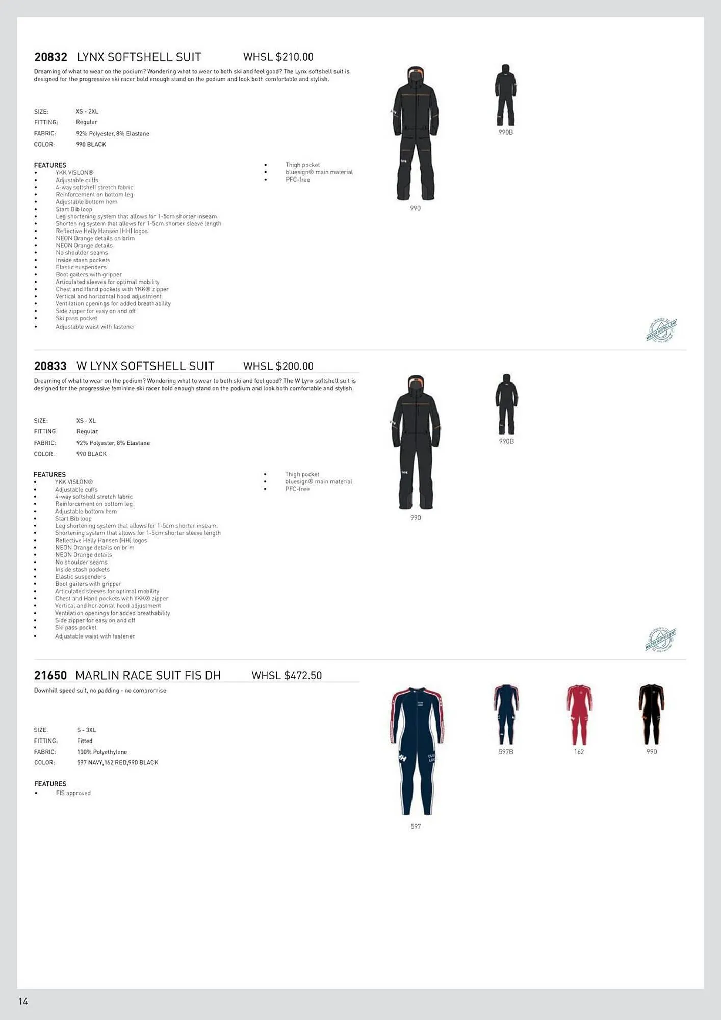Helly Hansen flyer from September 11 to February 28 2026 - flyer page 14