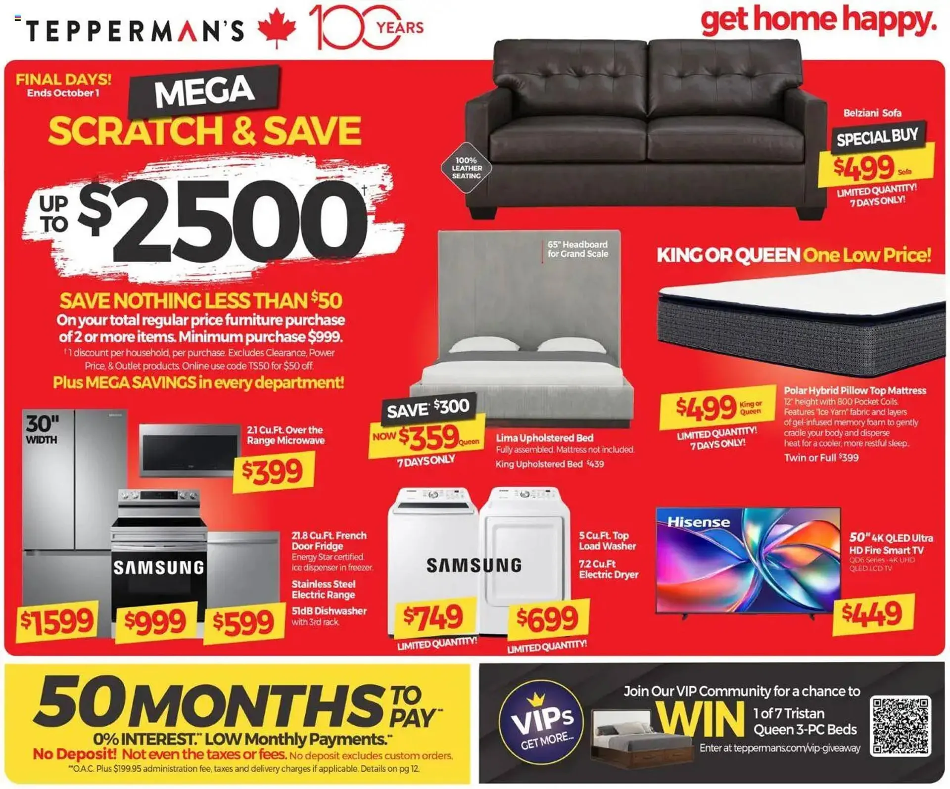 Tepperman's flyer from September 25 to October 2 2025 - flyer page 2